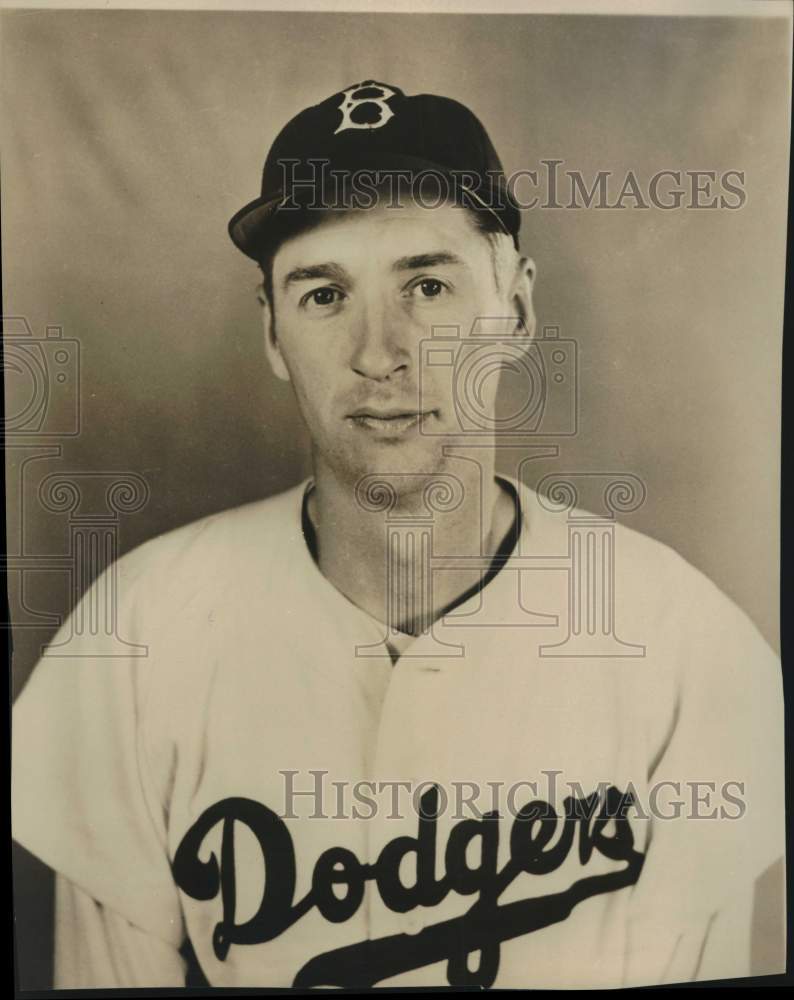 1949 Press Photo Brooklyn Dodgers Baseball Player Ezra McGlothin - sas22922- Historic Images