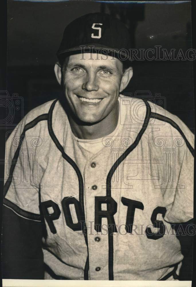 Press Photo Shreveport Sports Baseball Manager Mel McGahn - sas22930- Historic Images