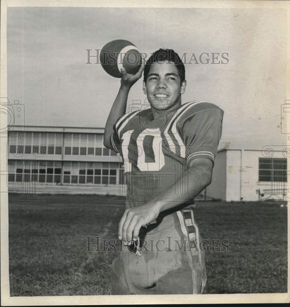 1969 Press Photo Football Player Rudy Varela - sas22936- Historic Images