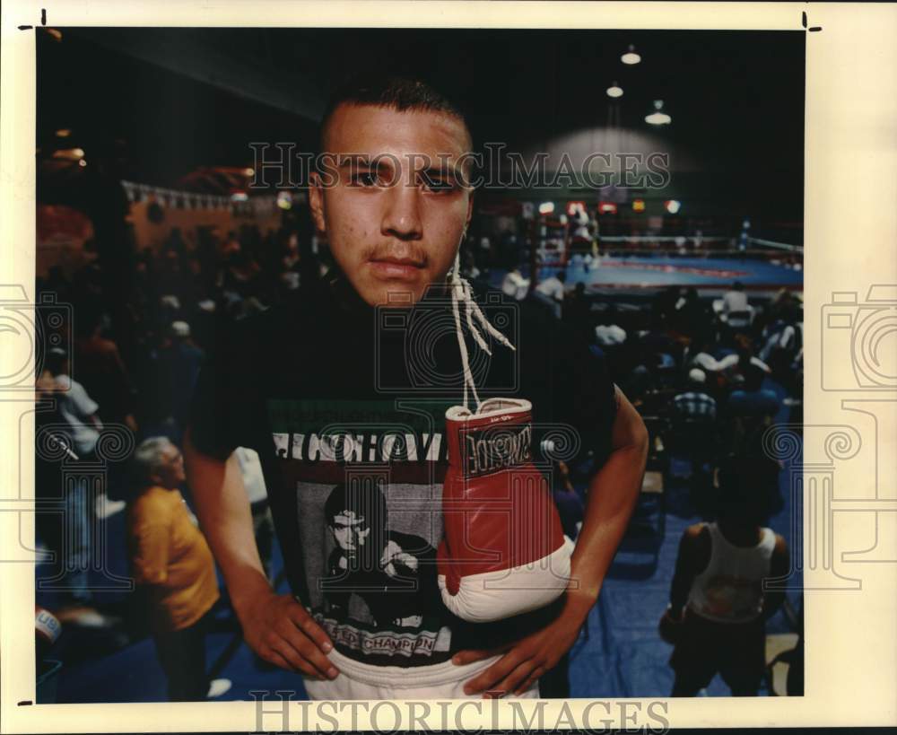 1994 Press Photo Boxer Rudy Martinez at Woodlawn Gym - sas23086- Historic Images