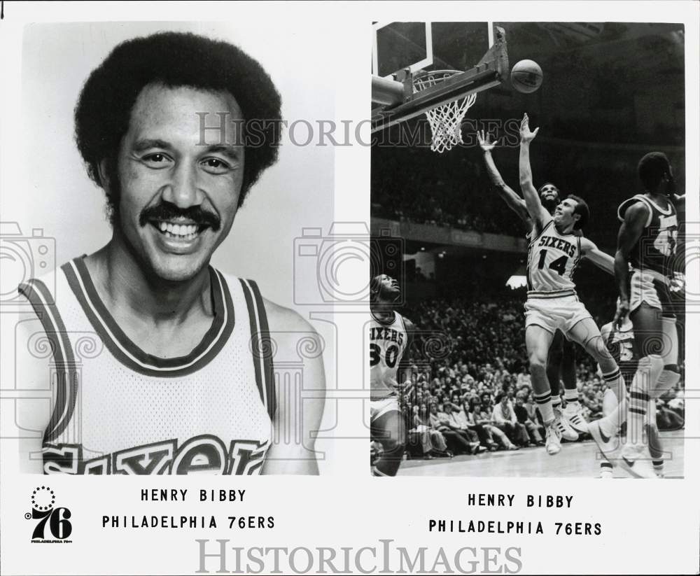 Press Photo Philadelphia 76ers basketball player Henry Bibby - sas23792- Historic Images