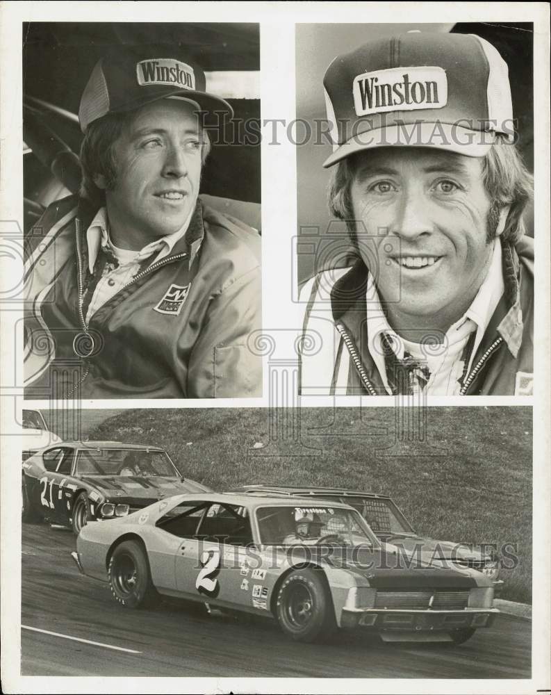 Press Photo NASCAR race driver L.D. Ottinger - sas23876- Historic Images