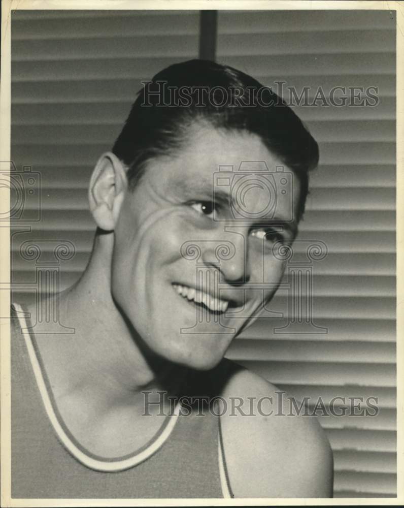 Press Photo University of Texas Basketball Player Ray Downs - sax00015- Historic Images