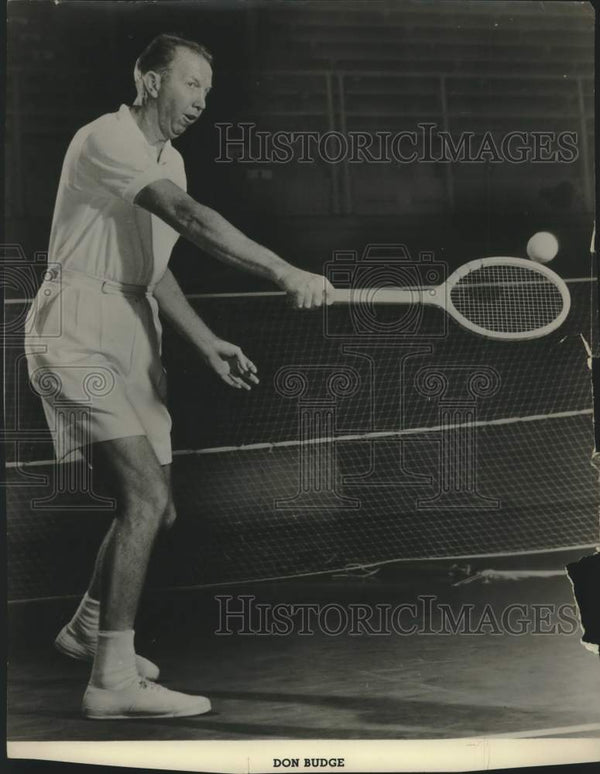 Press Photo Tennis Player Don Budge - sax00058 - Historic Images