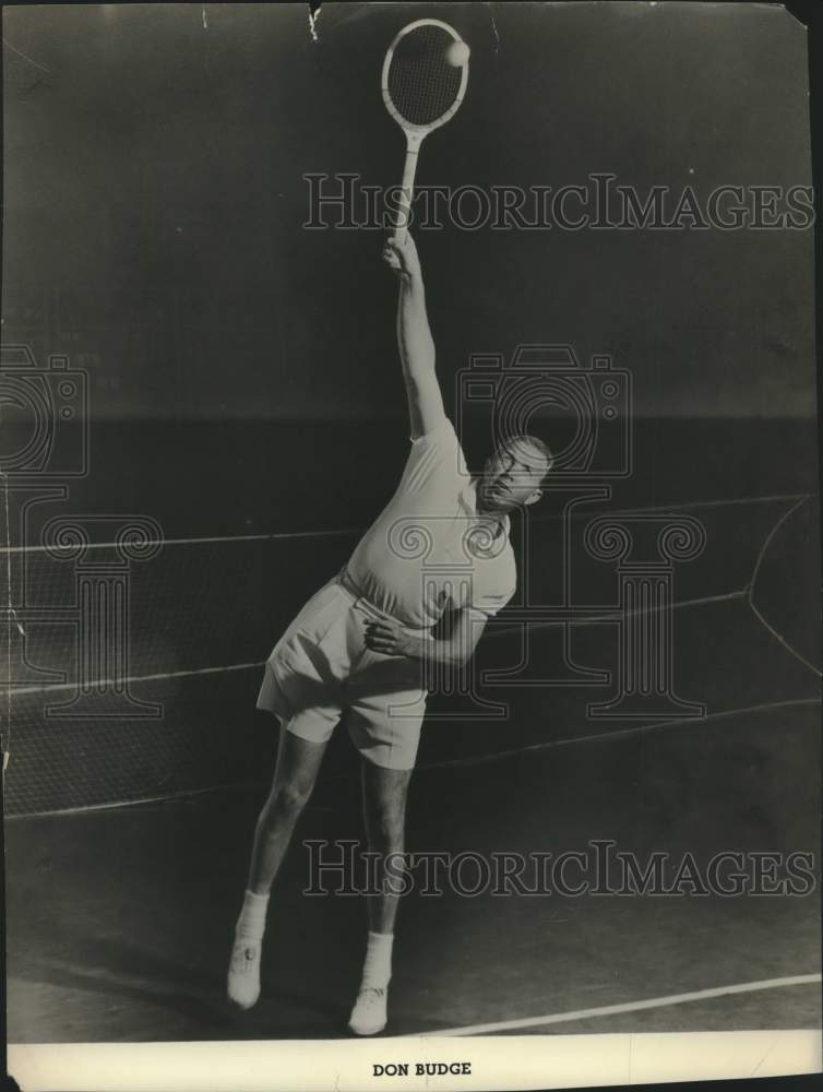 Press Photo Tennis Player Don Budge - sax00059- Historic Images
