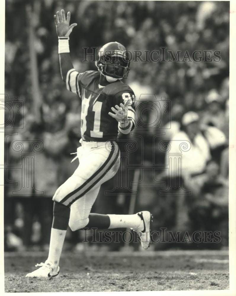 1988 Press Photo Anthony Carter, Minnesota Vikings Football Player - sax00316- Historic Images