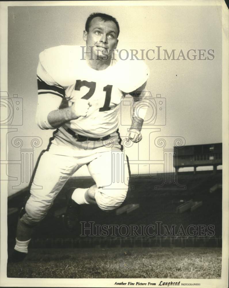 Press Photo Rudolph Smith, Football Player, University of Mississippi- Historic Images