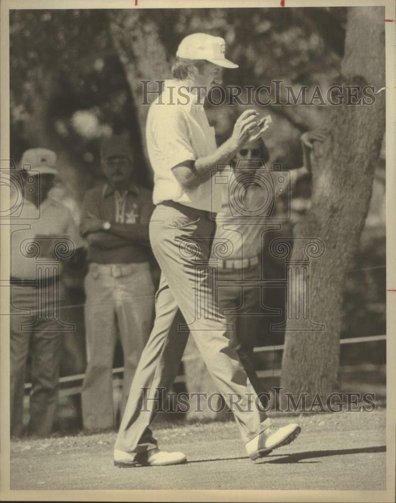 1977 Press Photo Golfer George Archer at Texas Open - sax01432- Historic Images