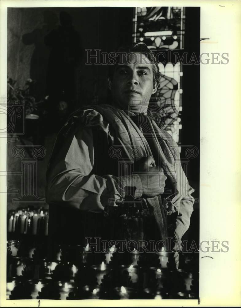 1986 Press Photo Limo Lozano brings his Flamenco mass to San Fernando Cathedral- Historic Images
