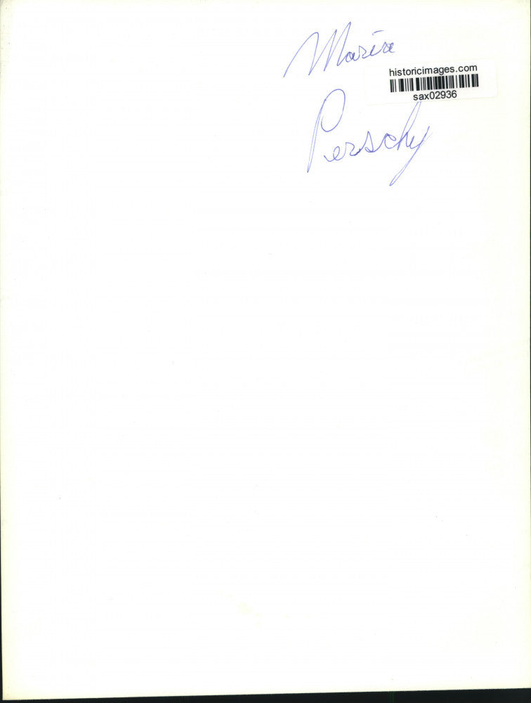 Press Photo Actress Maria Perschy - sax02936