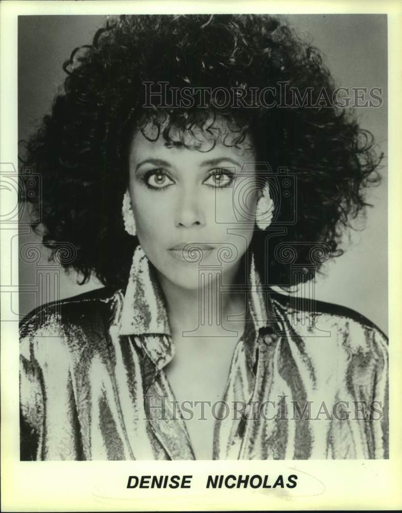 1990 Press Photo Actress Denise Nicholas - sax06596- Historic Images