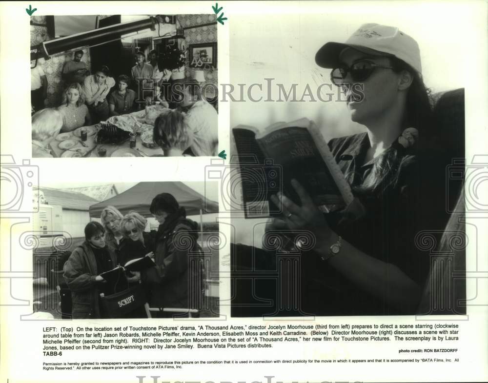 1997 Press Photo Jocelyn Moorhouse, Director of &quot;A Thousand Acres&quot; Movie- Historic Images