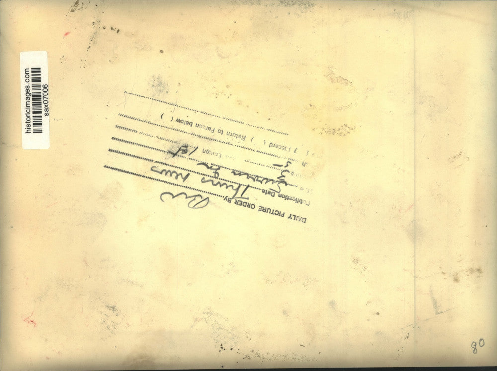 1953 Press Photo John Foster Dulles sworn in by Chief Justice Fred Vinson