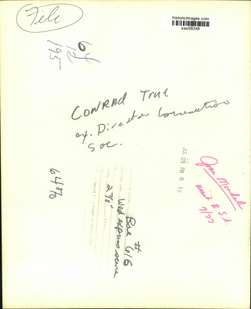 1977 Press Photo Second Lady Joan Mondale at San Antonio Event with Conrad True