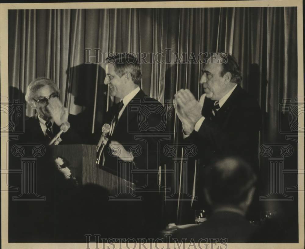 1980 Press Photo Vice President Walter Mondale at Event - sax08359