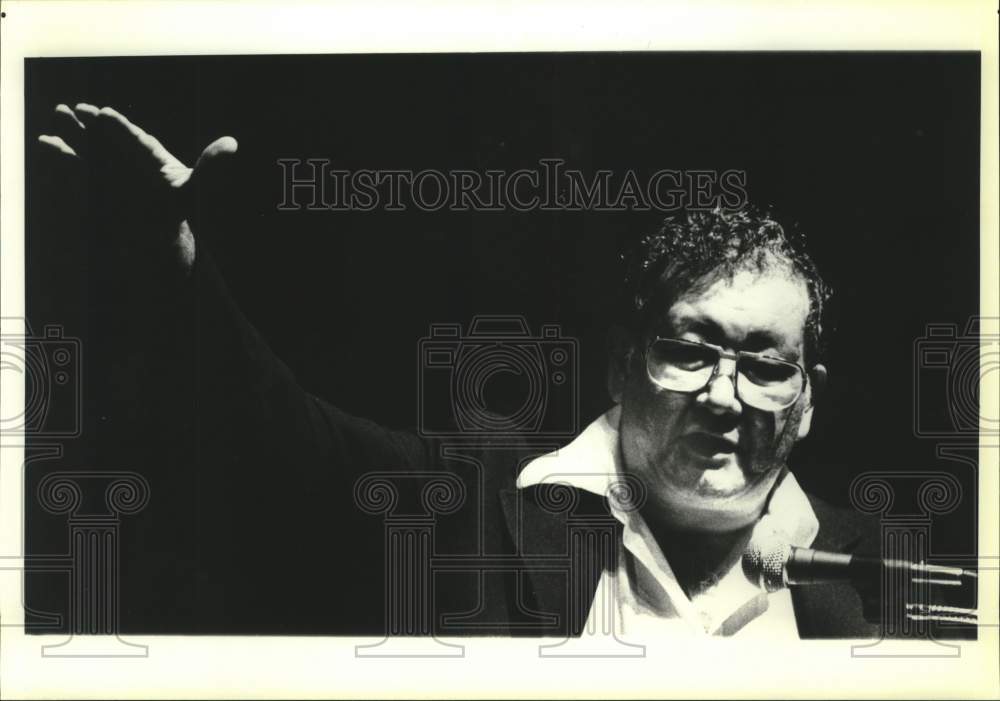 1980 Press Photo N. Scott Momaday, Native American Pulitzer Prize Author