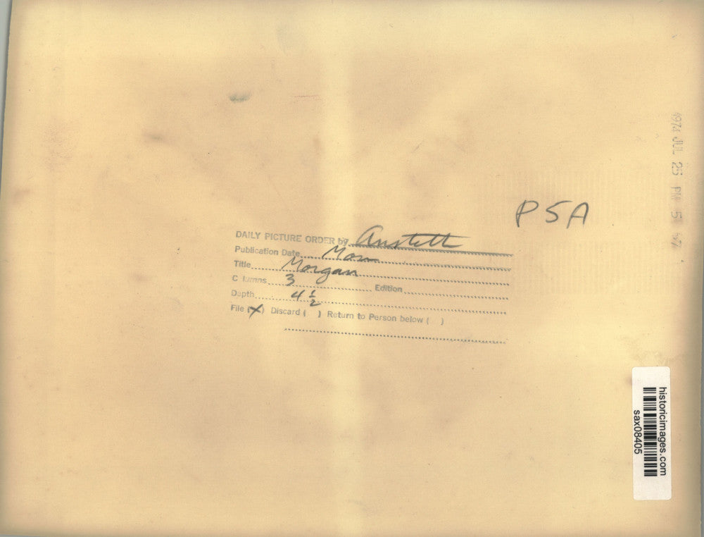 1974 Press Photo Robin Morgan, New York Radical Women Founder - sax08405