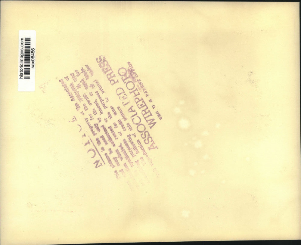 1952 Press Photo King George VI Funeral Procession at Edgeware Road in London