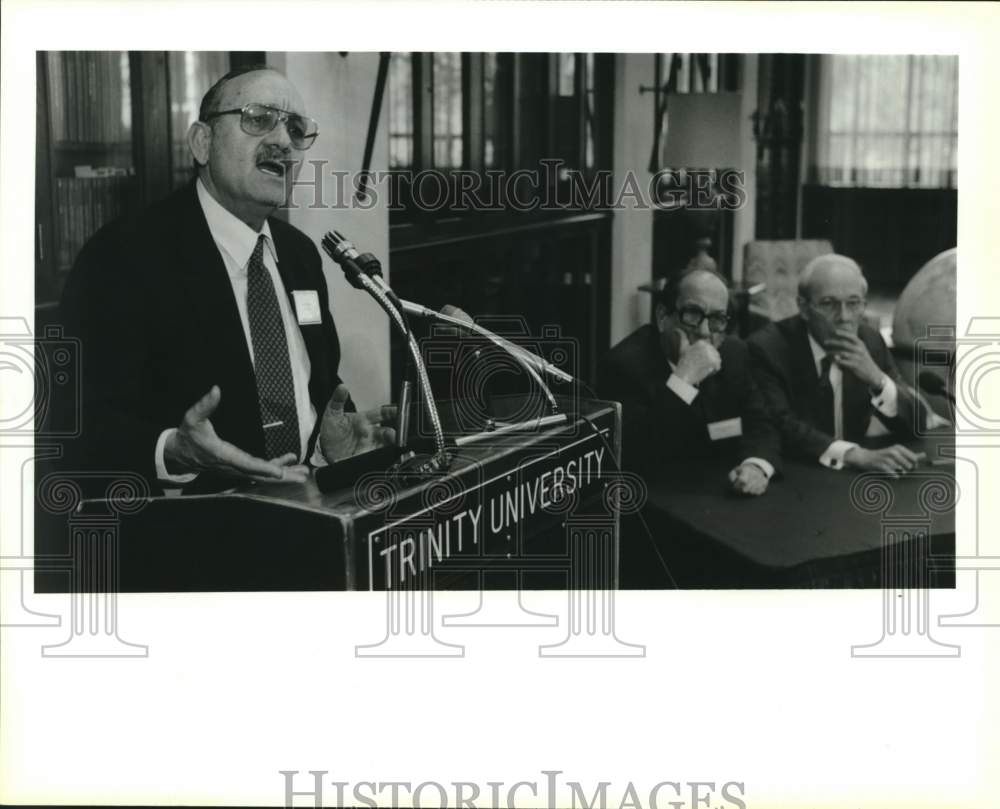 1994 Press Photo Amatzia Baram at Trinity University Middle East Conference- Historic Images