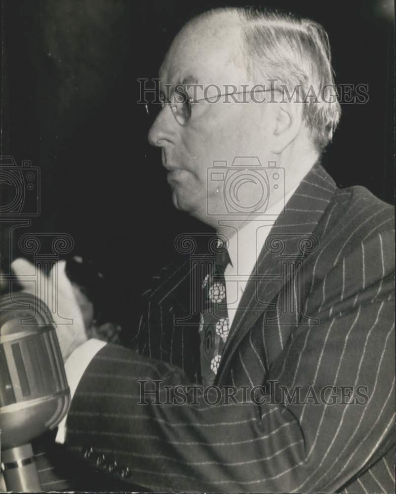 1943 Press Photo Donald M. Nelson, War Production Board Chairman in Washington- Historic Images