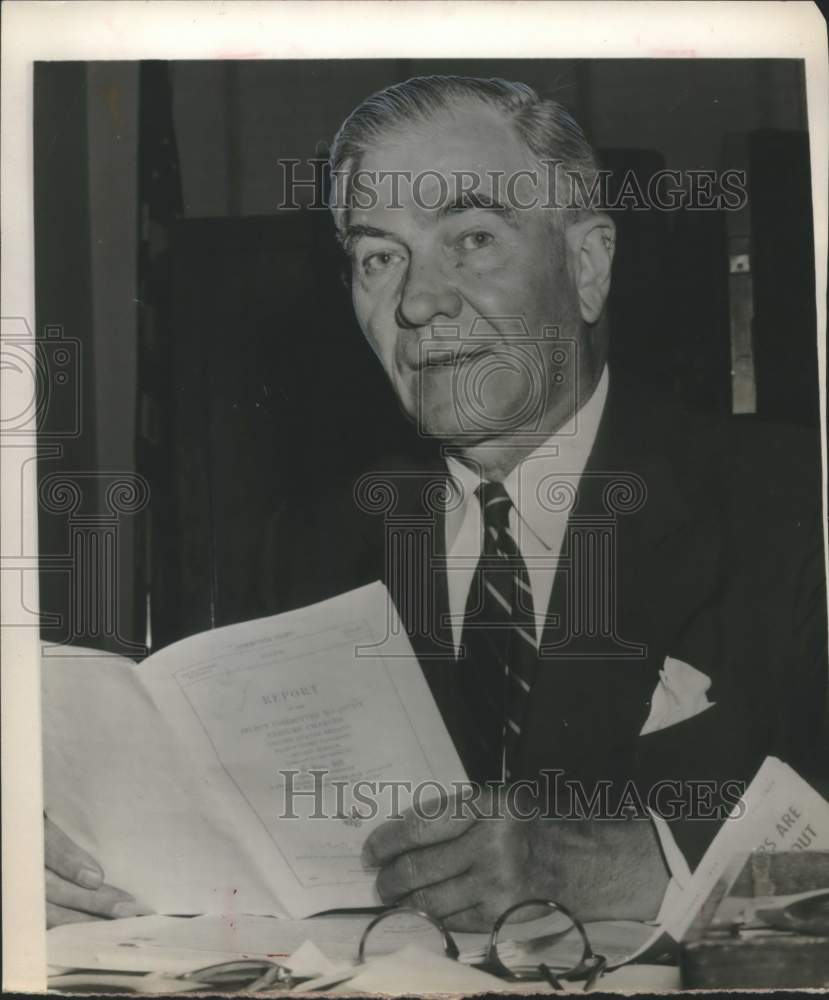 1954 Press Photo Sam A. Willis Robertson, Virginia - sax10478- Historic Images