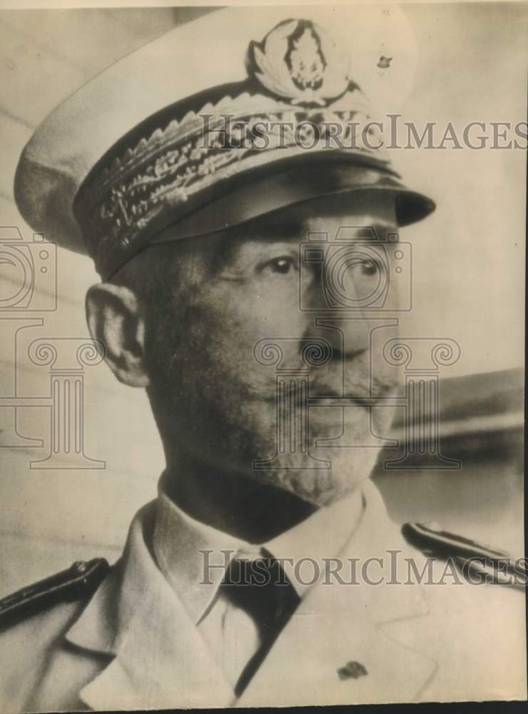 1943 Press Photo Admiral Georges Robert - sax10870