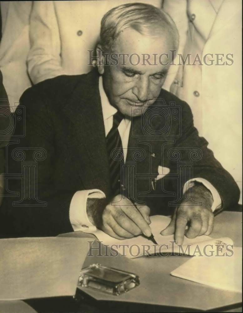 1940 Press Photo Secretary of State Cordell Hull, United States - sax12132- Historic Images