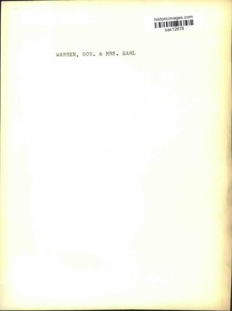 1951 Press Photo Governor & Mrs. Earl Warren Leave Hospital, San Francisco