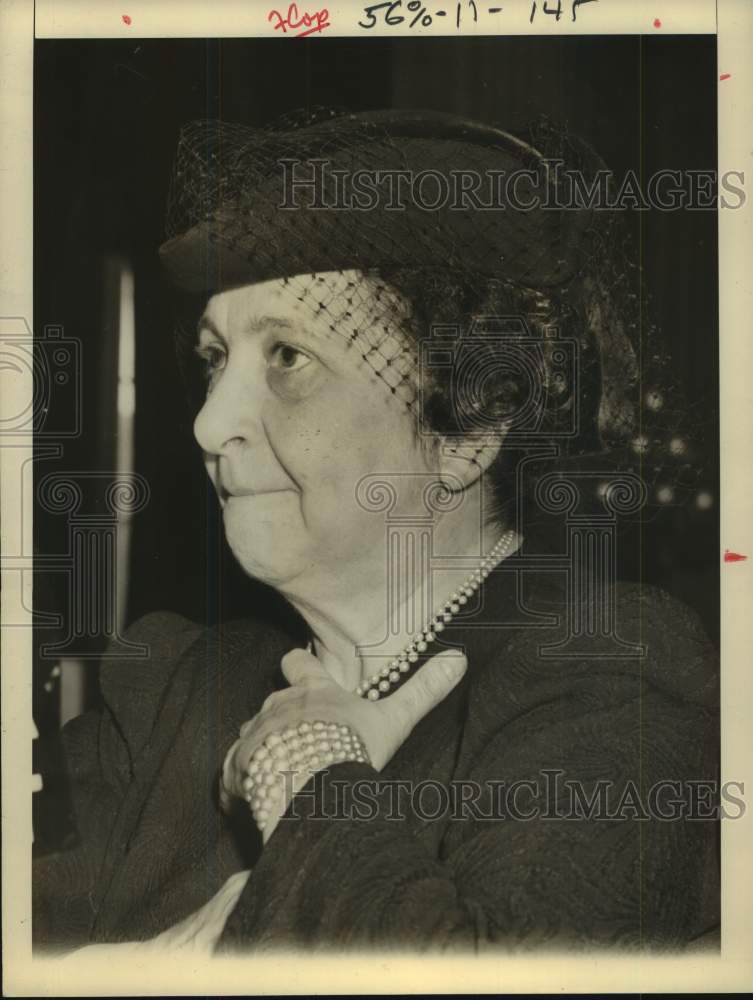 Press Photo Secretary of Labor Frances Perkins - sax14100- Historic Images