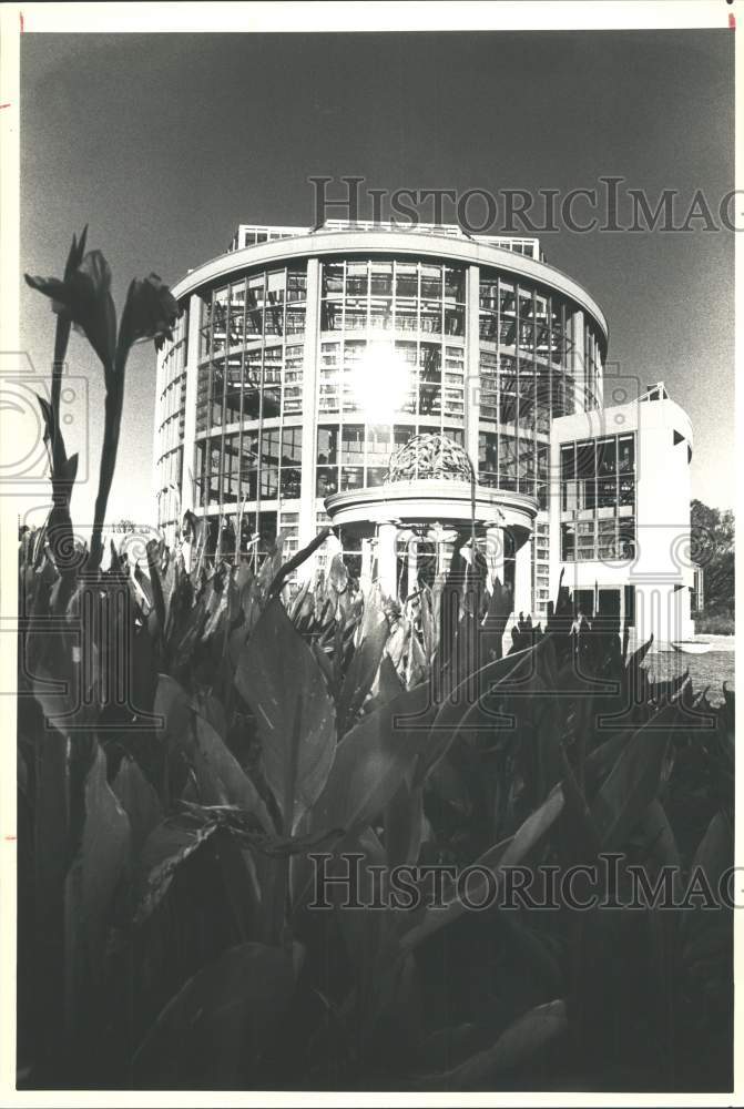 1989 Press Photo Dorothy Chapman Fuqua Conservatory in Atlanta, Georgia- Historic Images
