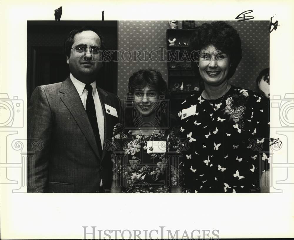 1987 Press Photo March of Dimes &quot;Ambassador&quot; Program Tea, Texas - sax19910- Historic Images