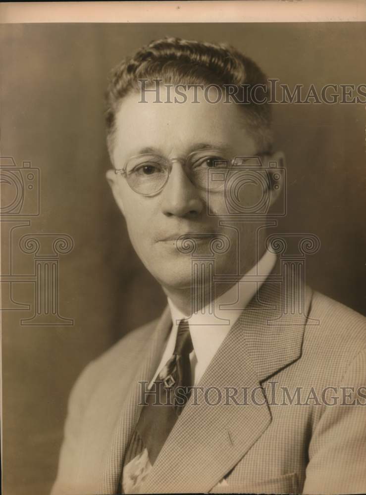 Press Photo President of San Antonio Building & Loan Association W.W. McAllister- Historic Images