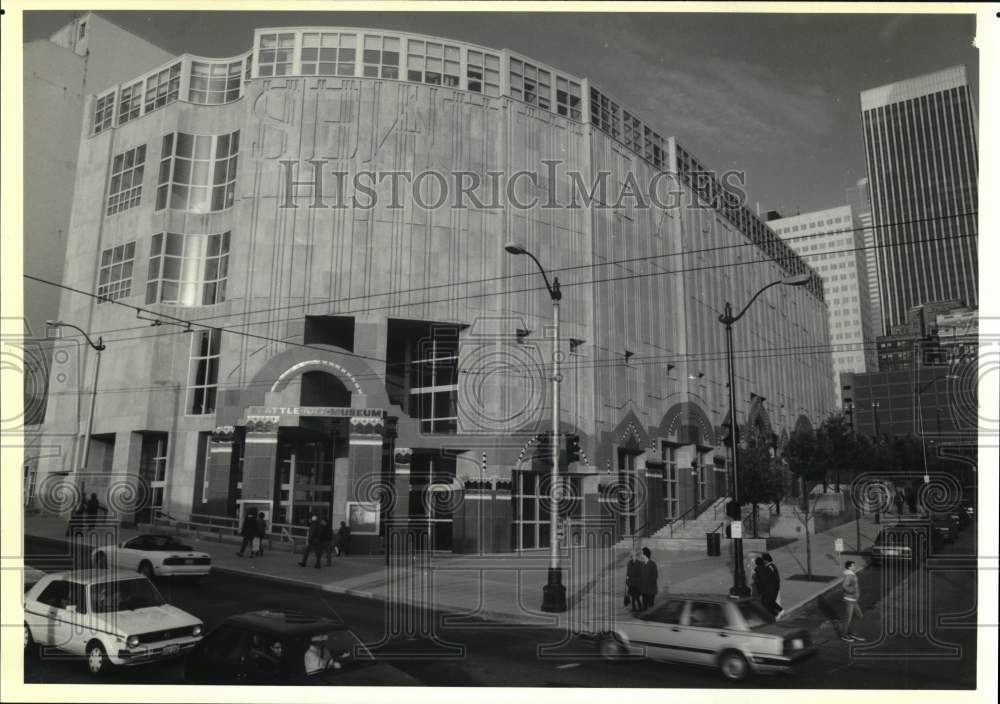 1991 Press Photo Art Museum in Seattle designed by architect Robert Venturi- Historic Images