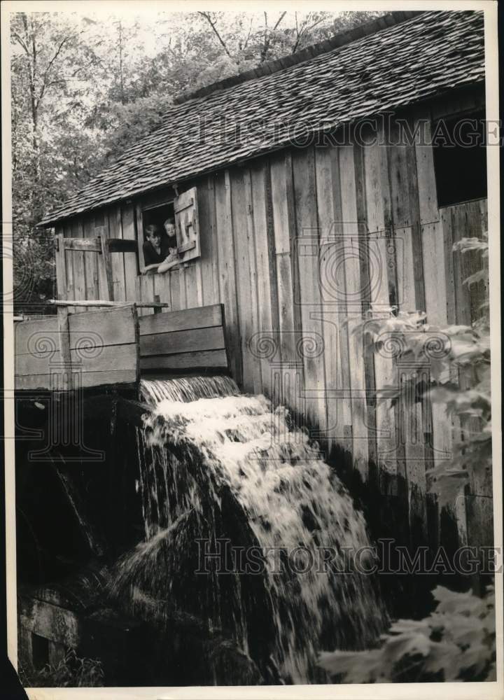 1969 Press Photo Grist mill in the Great Smoky Mountains National Park- Historic Images