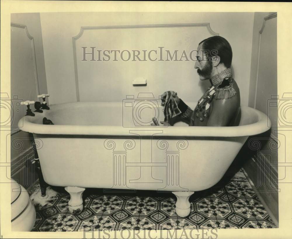 Press Photo The Bathtub Marshall at Ripley's Believe it or Not Musem in Florida- Historic Images