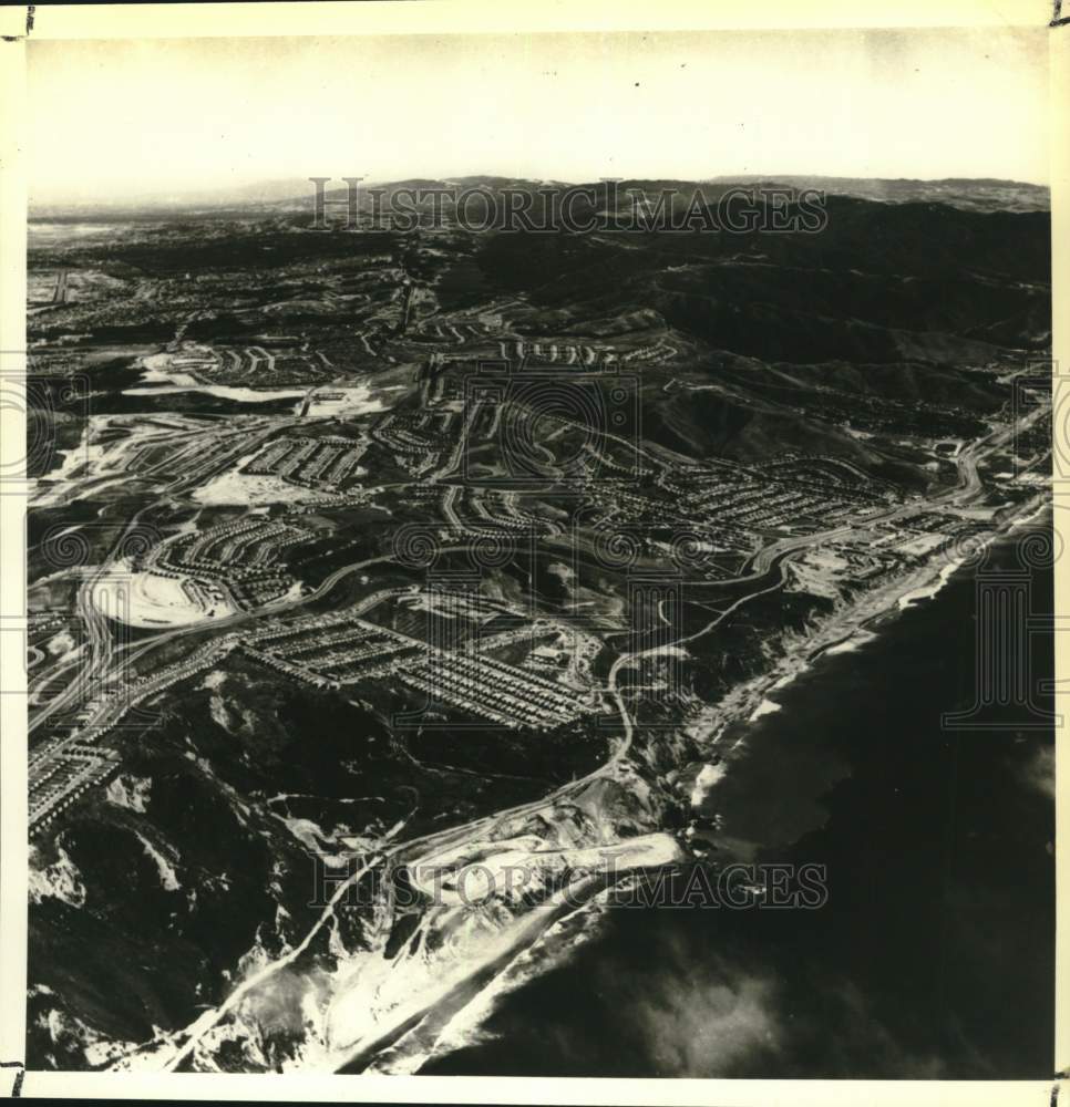 1979 Press Photo Aerial view of the San Andreas Fault - sax23285- Historic Images