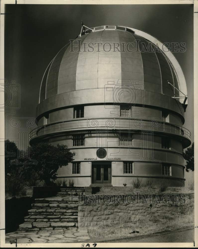 Press Photo University of Texas McDonald Observatory - sax26078- Historic Images