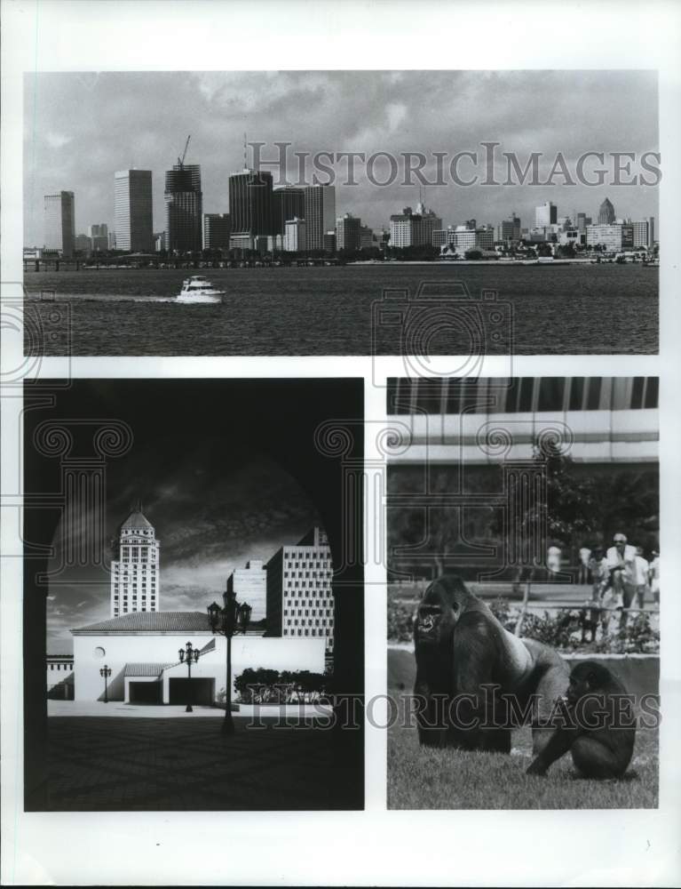 Press Photo Metro Zoo and Dade County Center for the Arts in Miami, Florida- Historic Images