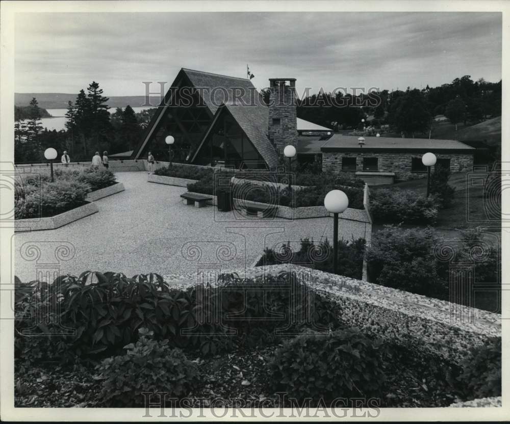 Press Photo Exterior of the Bell Museum in Nova Scotia - sax27091- Historic Images