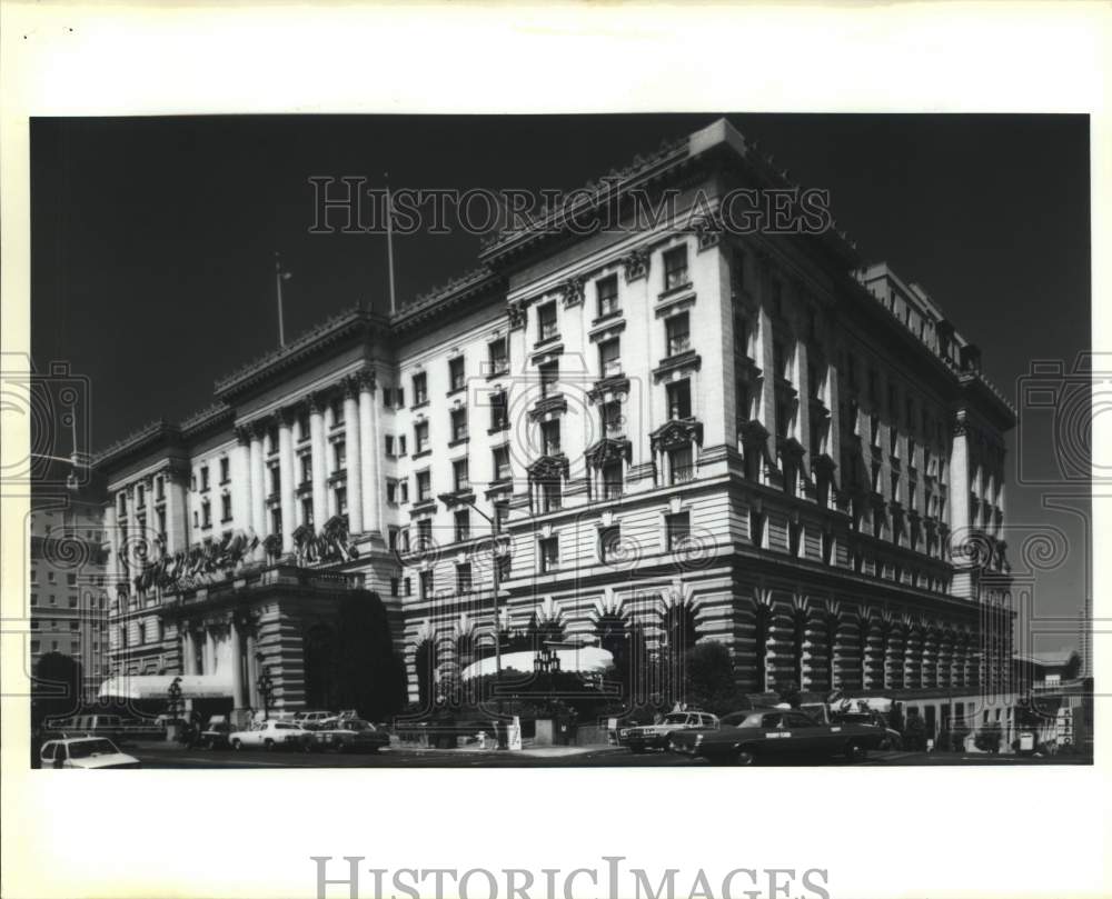 Press Photo Fairmont Hotel in San Francisco, California - sax27260- Historic Images