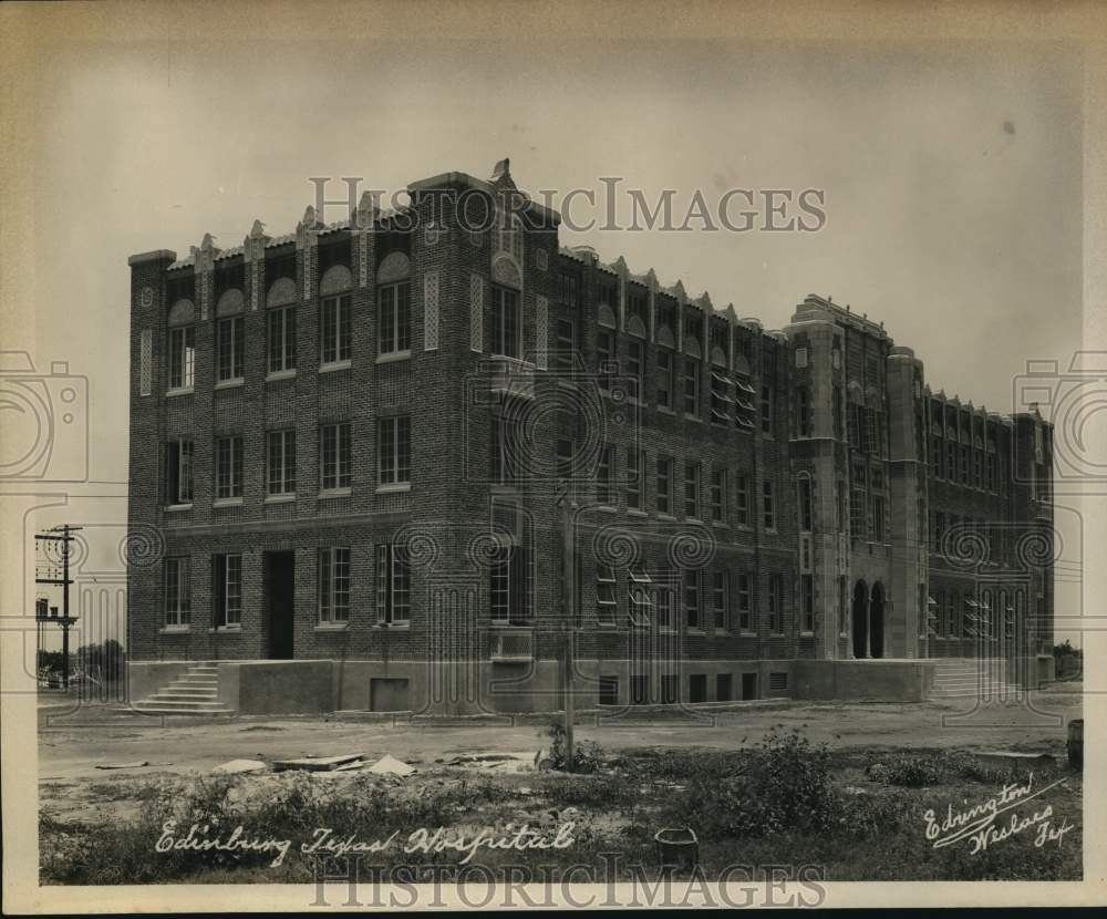 Press Photo Edinburg, Texas Hospital - sax27353- Historic Images