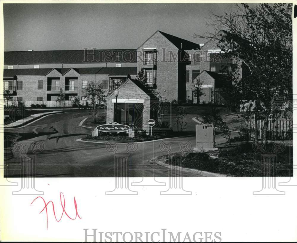 1986 Press Photo Retiree Community Village on the Heights on Fawn Meadow Drive- Historic Images