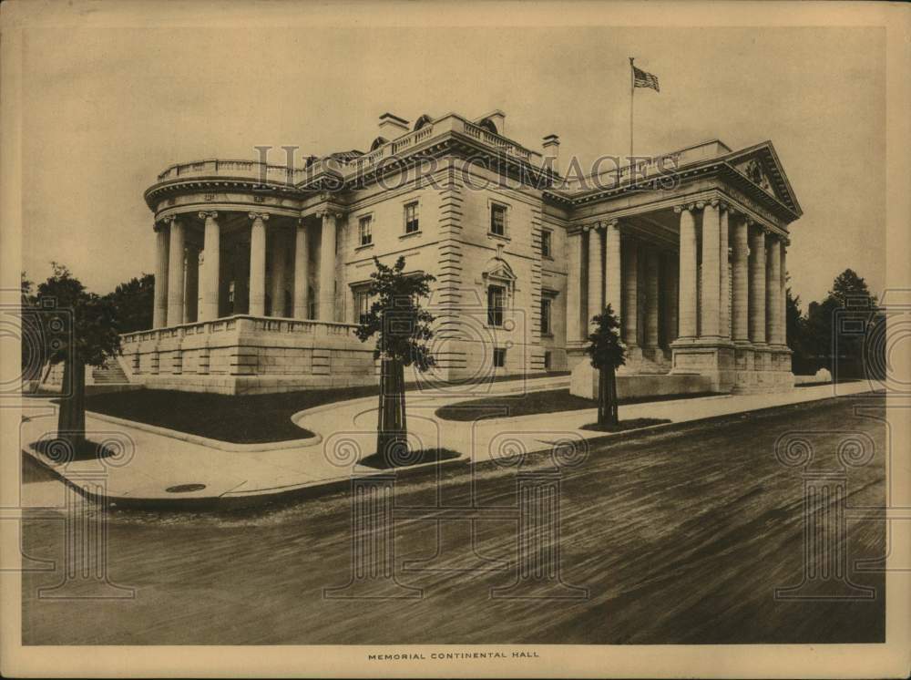 Press Photo Memorial Continental Hall in Washington, D.C. - sax32627- Historic Images