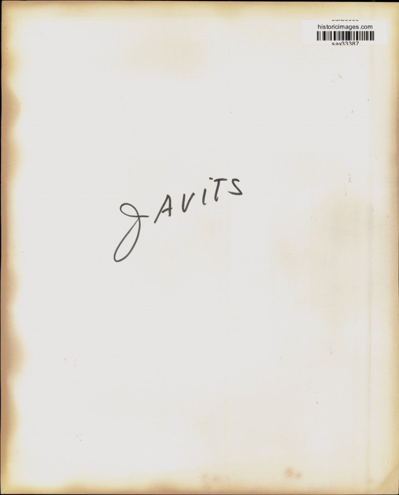 Press Photo Jacob Javits giving speech - sax33387