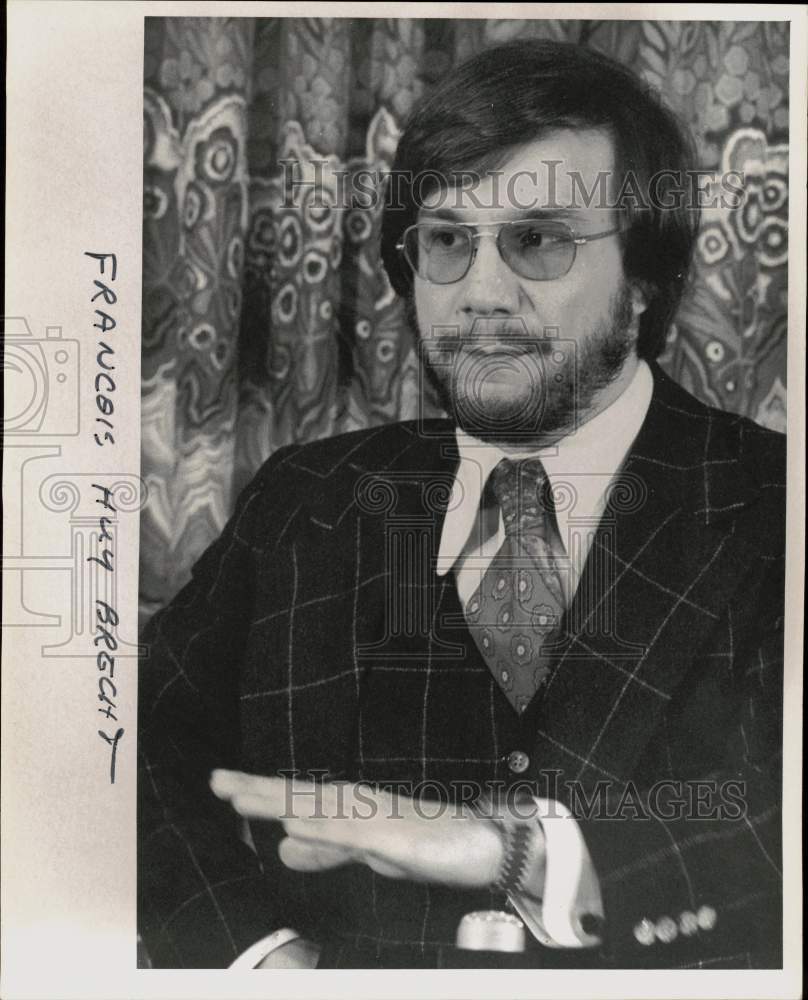 Press Photo FranÃƒÂ§ois Huybrecht, Texas - sax33485