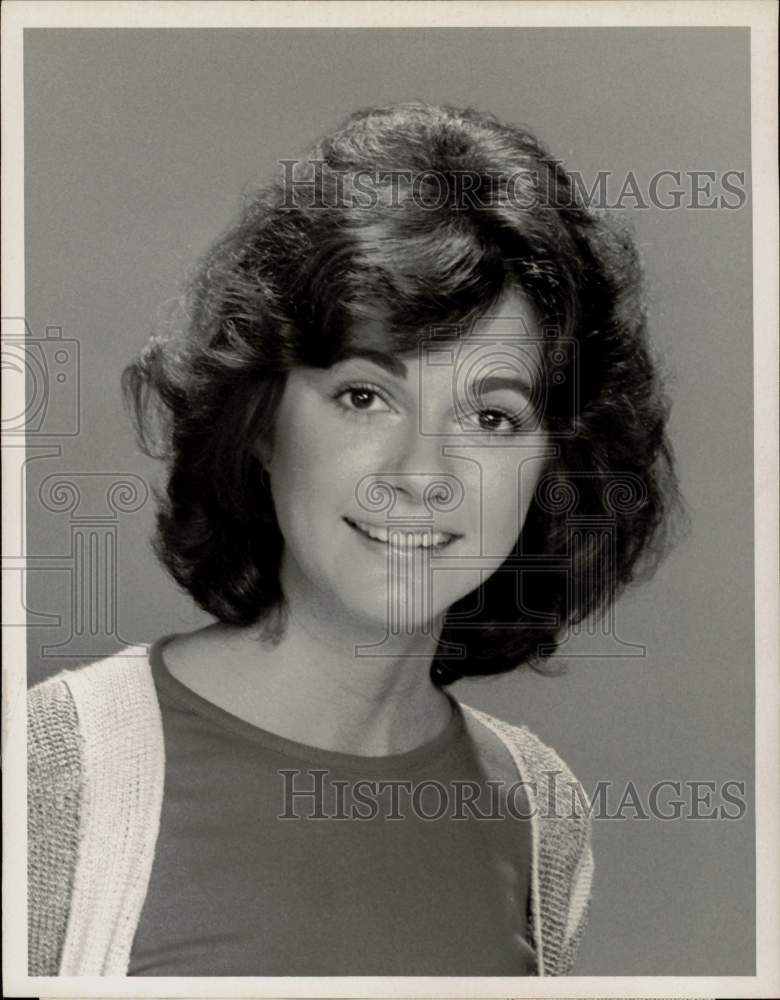 1976 Press Photo Actress Margaret Impert in &quot;Spencer&#39;s Pilots&quot; on CBS-TV- Historic Images