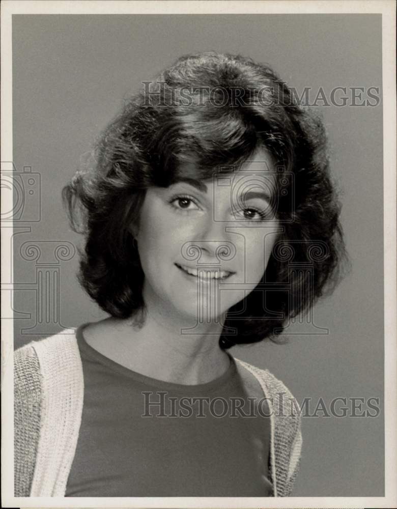 1976 Press Photo Actress Margaret Impert in "Spencer's Pilots" on CBS-TV- Historic Images
