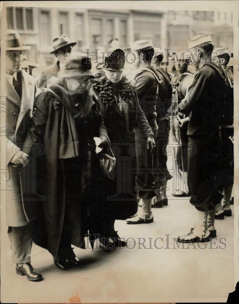 1928 Press Photo Henrietta Bennett, mother of deceased pilot Floyd Bennett, NY- Historic Images