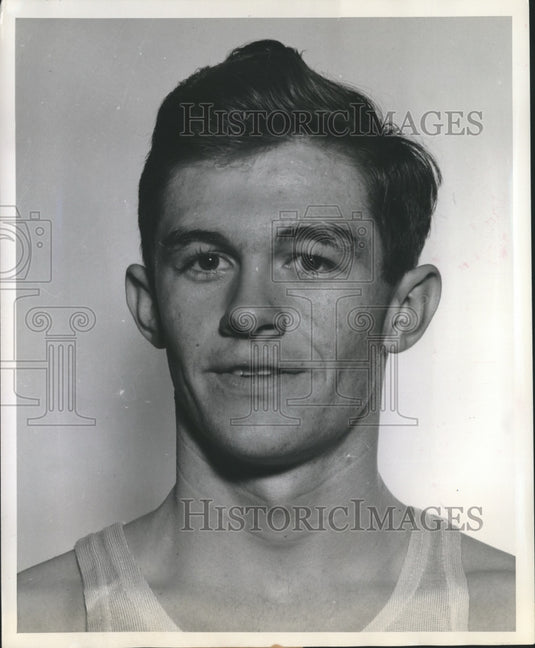 1901 Press Photo Paul Pennington, Houston Texas Sophomore forward. - sba00247