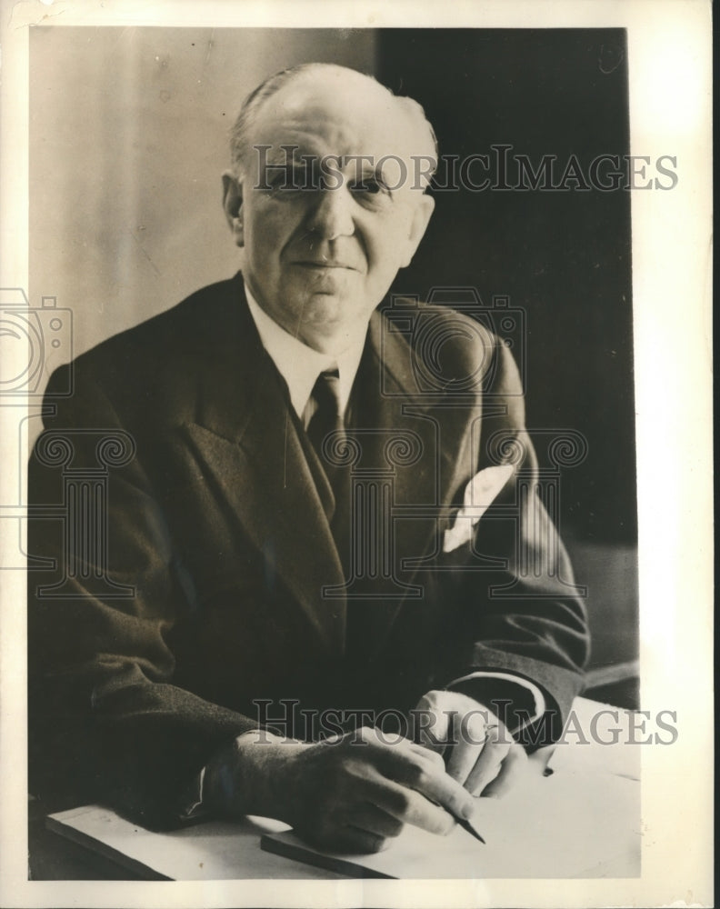 1940 Press Photo London England Lord Woolton new Minister of Food - sba00355- Historic Images